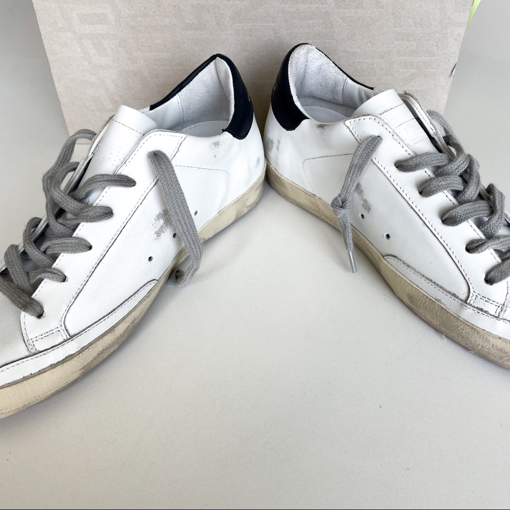 SOLD Golden Goose Classic Superstar Leather Sneakers - Picture 8 of 9